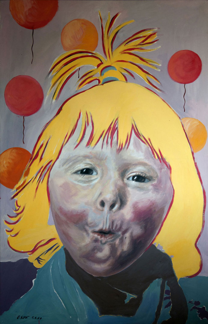 Portrait von klein Rabea